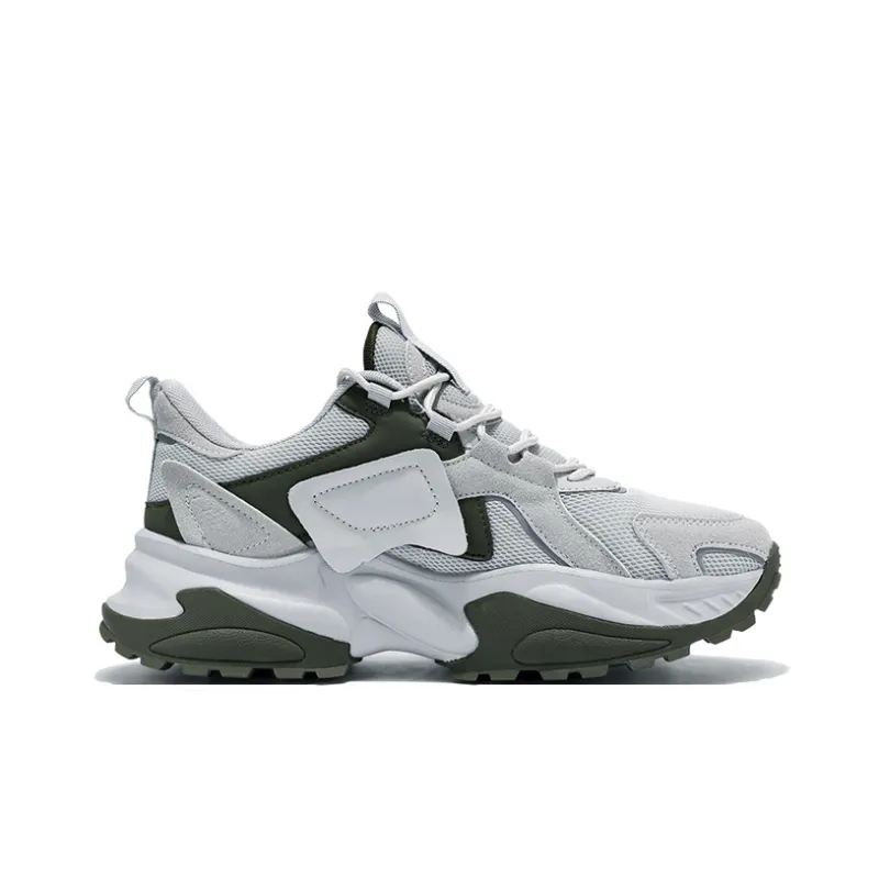KYMOOU Anti-Slip And Wear-Resistant Height Increasing Low-Top Chunky Sneakers Unisex-5