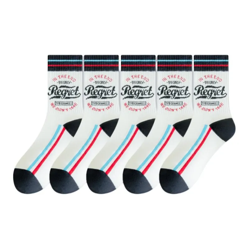 ROBINHOOD Mid Calf Socks Women's 5 Pack-8