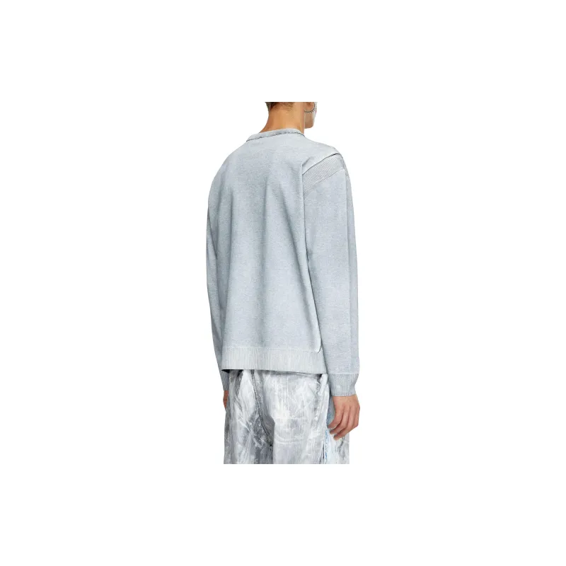 DIESEL FW24 Sweatshirt Men's Light Gray-3