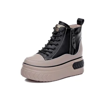 NRDROFFICIAL Warm Moisture Wicking Wear Resistant Breathable Slip Resistant High Top Casual Shoes Women's