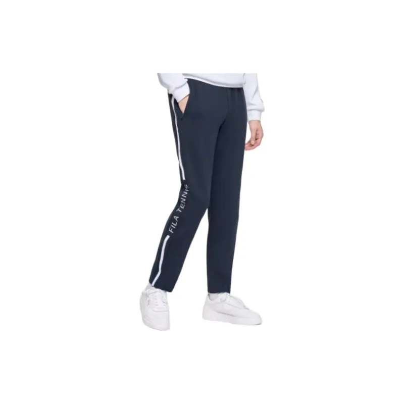 FILA Knitted Sweatpants Men Royal Blue-2