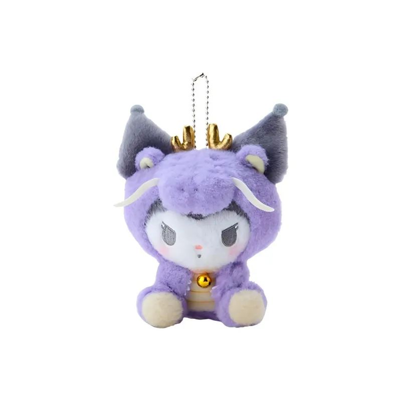 Sanrio Kuromi 2024 Year Of The Dragon Mascot Dolls Plush Pendant 15cm High-0