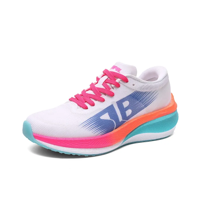 CENPIN Low-Top Cushioning Anti-Slip And Wear-Resistant Full-Length Carbon Plate Running Shoes Unisex Jadeite/Neon Green-17