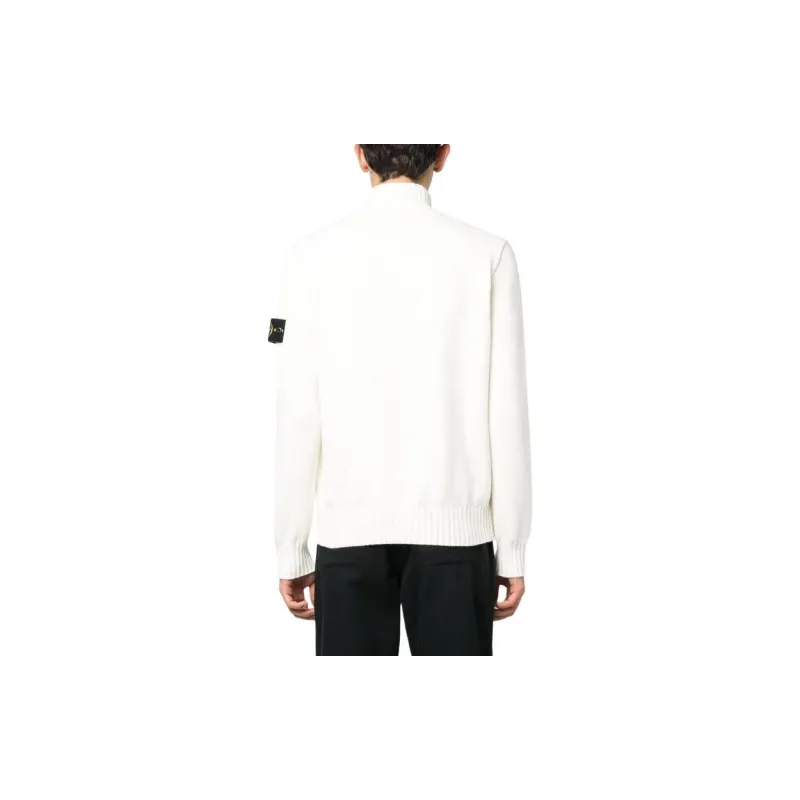 STONE ISLAND Compass motif Roll neck Jumper-2
