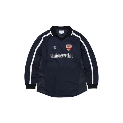 Thisisneverthat FW24 Soccer Jerseys Unisex Marine Blue