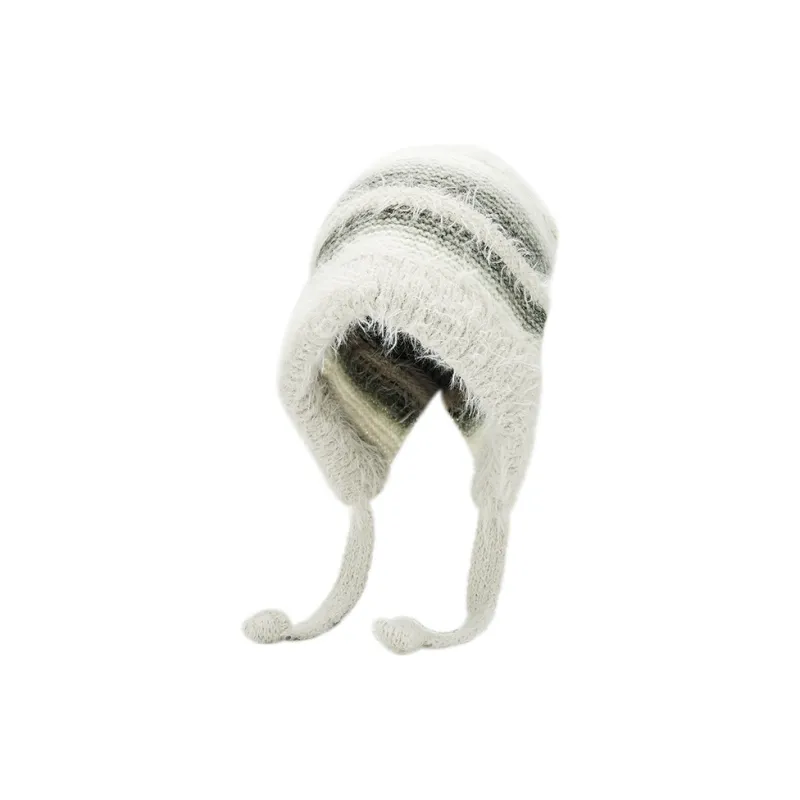 MUYKUY Cotton Acrylic Blend Beanies Women's-13