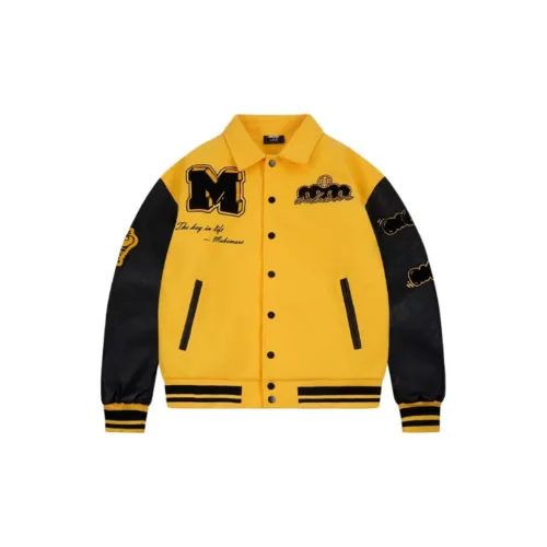 Makemore Jackets Coats Men's Black Yellow
