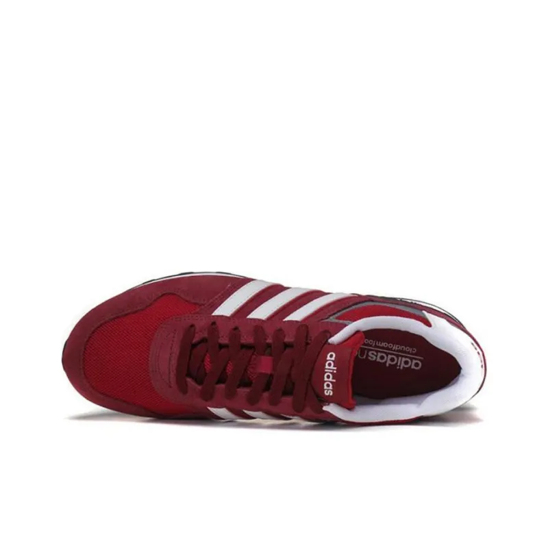 Adidas Neo 10K Slip-Resistant Low-Top Running Shoes Men's Red-2