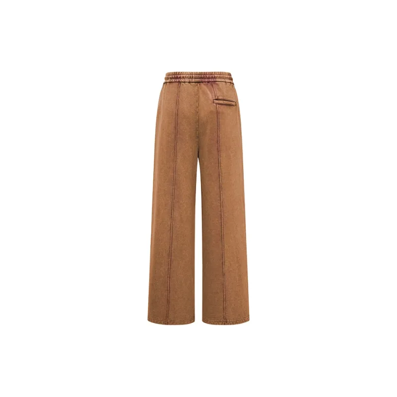 Feng Chen Wang Sand washed Track Pants-1