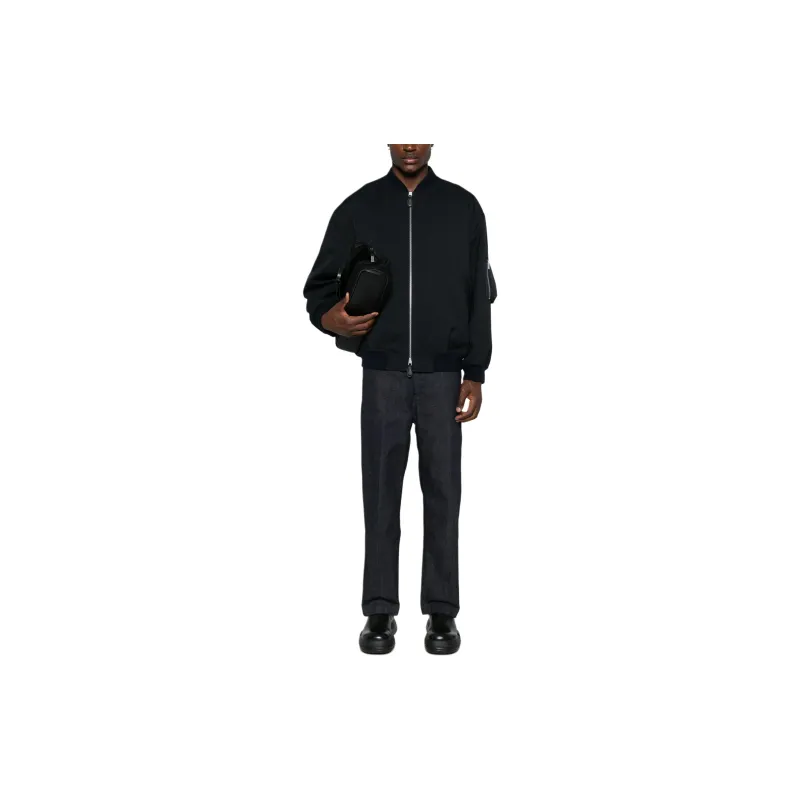 JIL SANDER Oversized Zip-Up Jacket-2