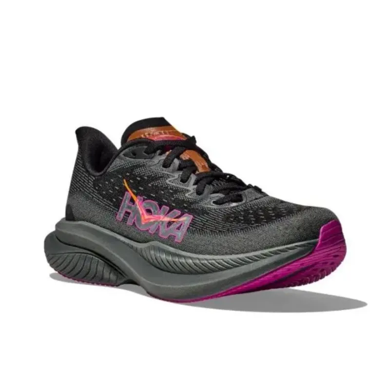 HOKA ONE ONE MACH 6 Anti-Slip Wear-Resistant Low-Top Running Shoes Women's Black-2