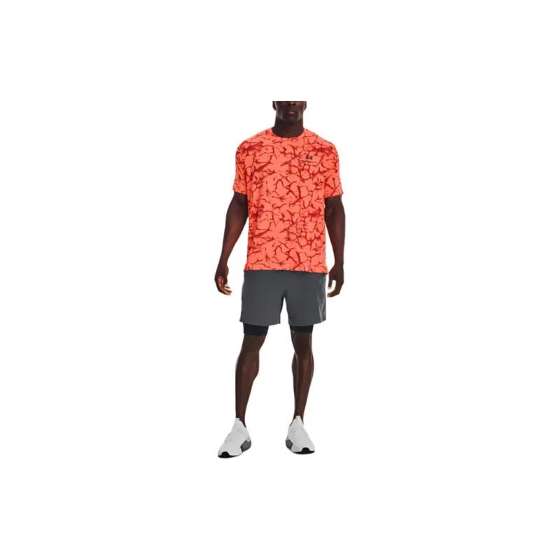 Under Armour Casual Shorts Men Gray-5