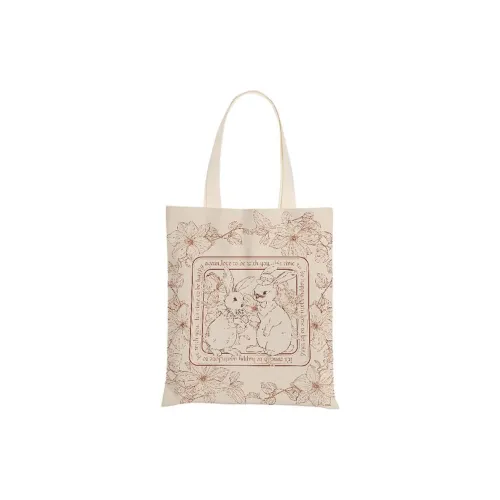 AOSONG Suede Tech Fabric Shoulder Bag Regular Unisex Ecru
