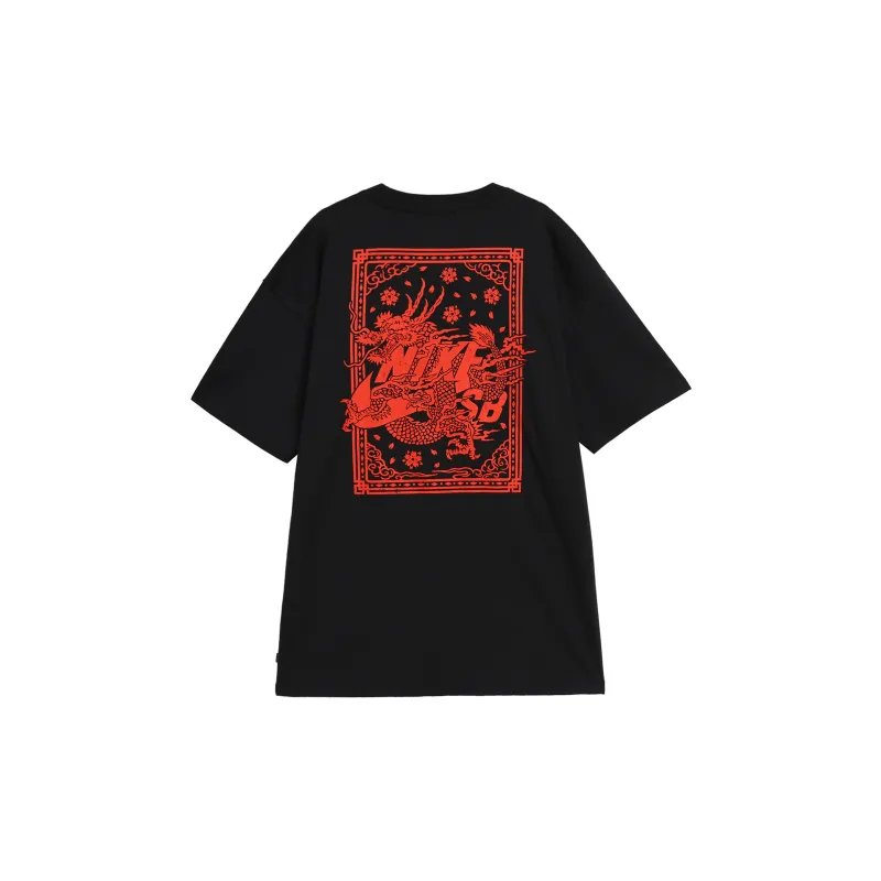 Nike Dragon New Year's Collection T Shirts Men Black-1