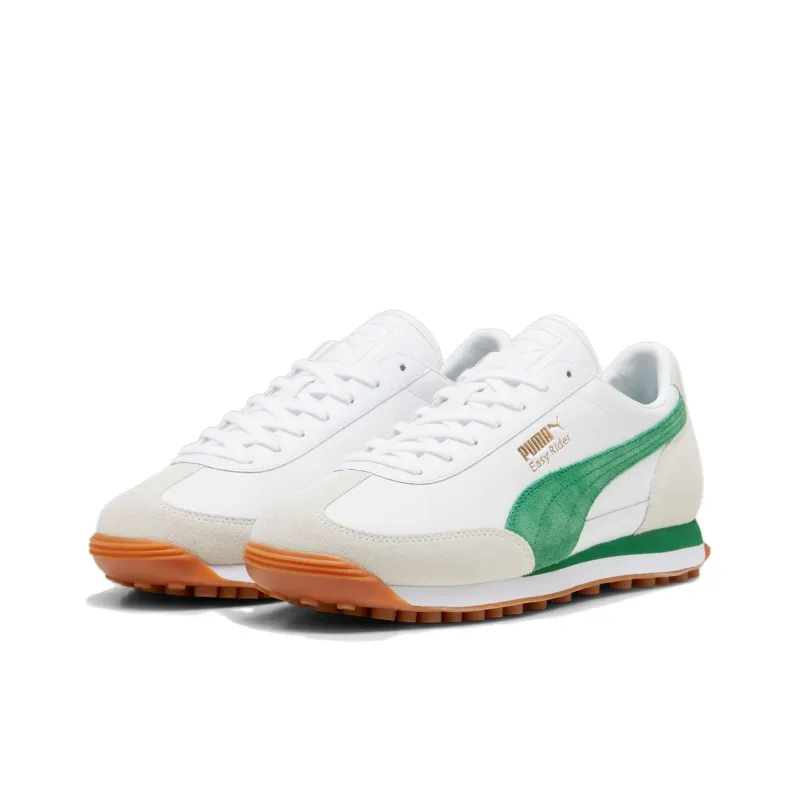 PUMA Easy Rider Anti Slip Wear Resistant Low Top Casual Shoes Unisex White Green-2