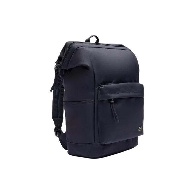 LACOSTE Polyester Backpack Regular Men's Marine Blue-1