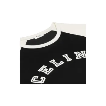 CELINE Loose T shirt In Cotton Jersey