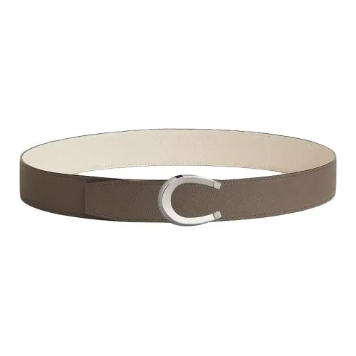 HERMES Leather Belts Men