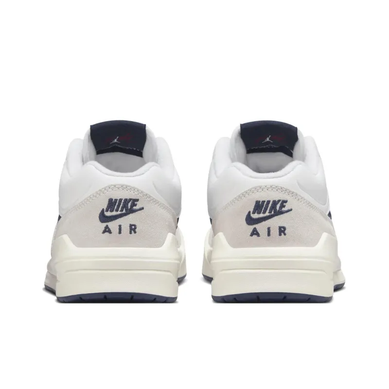 Jordan Stadium 90 Abrasion Resistant Low Top Kids Lifestyle Shoes White Cyan Red Unisex-3