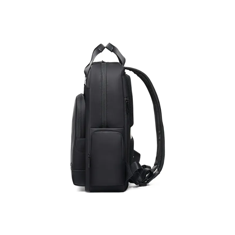 OIWAS Fabric Laptop Bag, Backpack, Travel Backpack Men's Black/Rock Stone Green-4