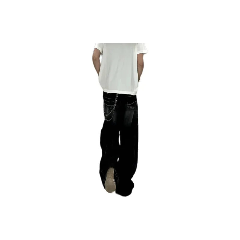 HLPT Jeans Unisex Black Gray-1