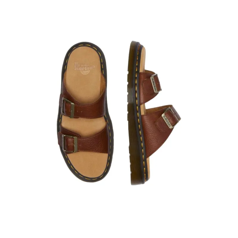 Dr.Martens Slide Slippers Unisex Brown-4