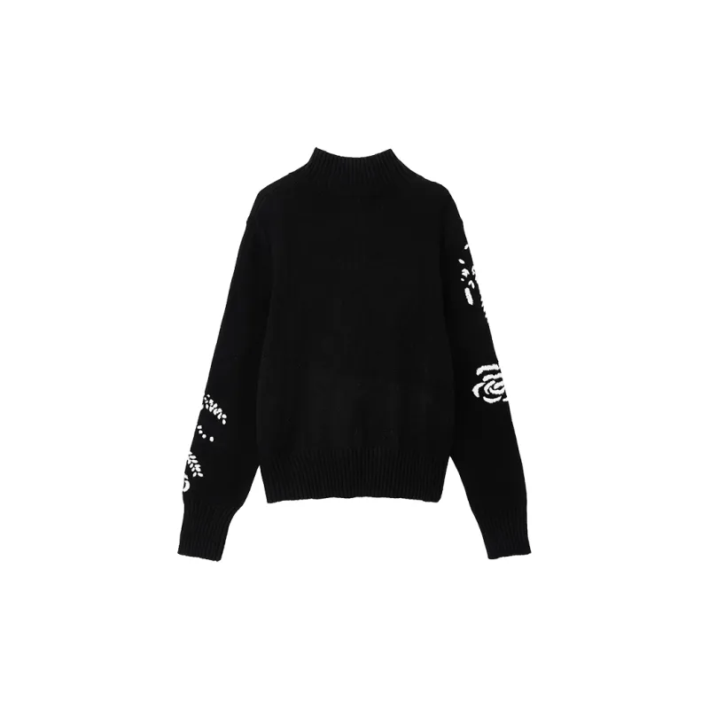 Yu Qianwen Knitwear Women's Black-1