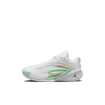 Jordan Luka 3 Anti Slip Wear Resistant Low Top Basketball Shoes White Kids'