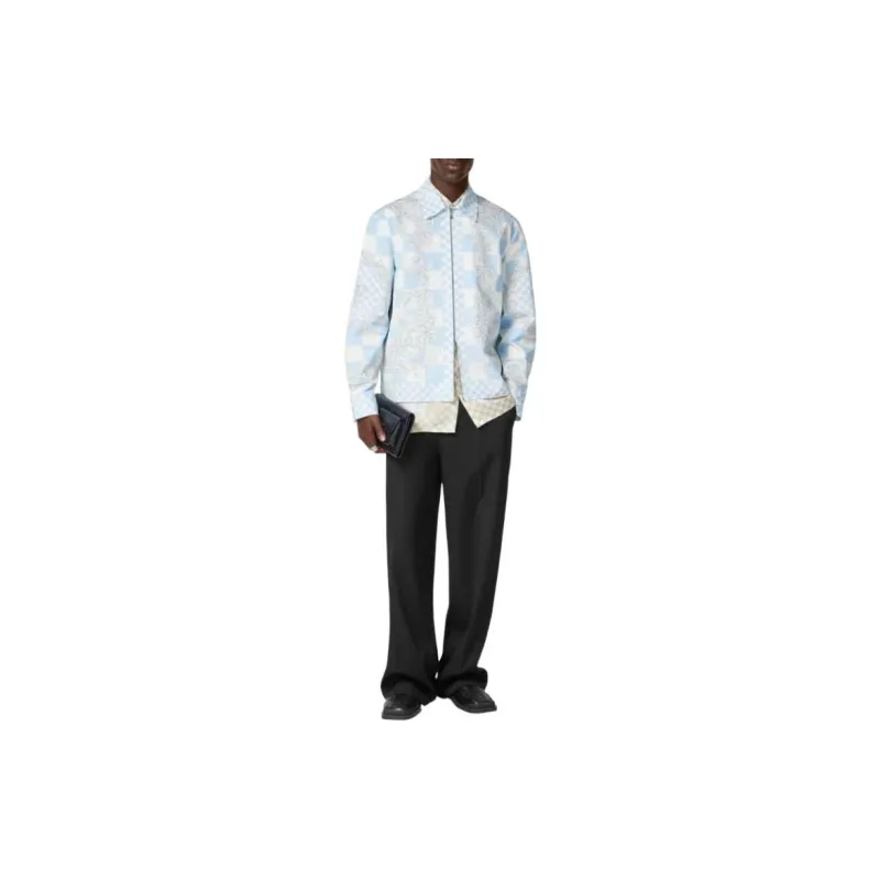 VERSACE Medusa Print Poplin Jacket-1