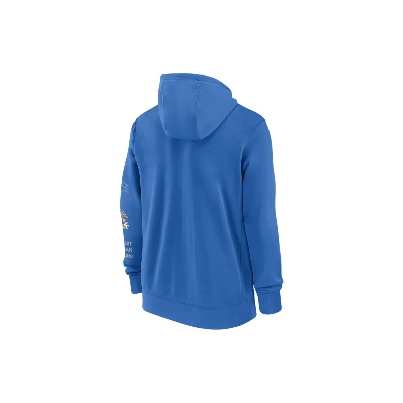 Nike Detroit Lions Club Men's Nike Nfl Full Zip Hoodie-1