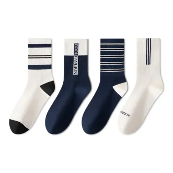 MIIOW Mid Calf Socks Men's Combo Set