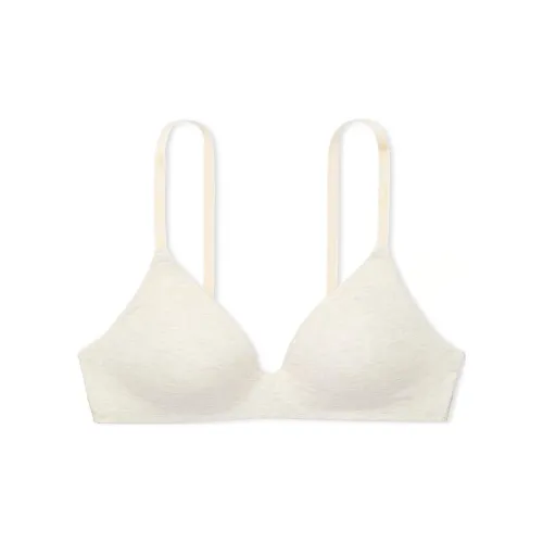 Victoria's Secret PINK Wear Everywhere Lightly Lined Wireless Bra/NH Bra Women's Natural Heather
