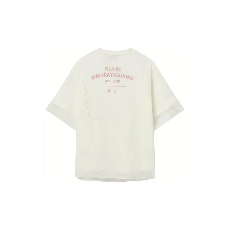 Mihara Yasuhiro X FILA X MIHARA YASUHIRO T Shirts Women's Coconut Milk White-1