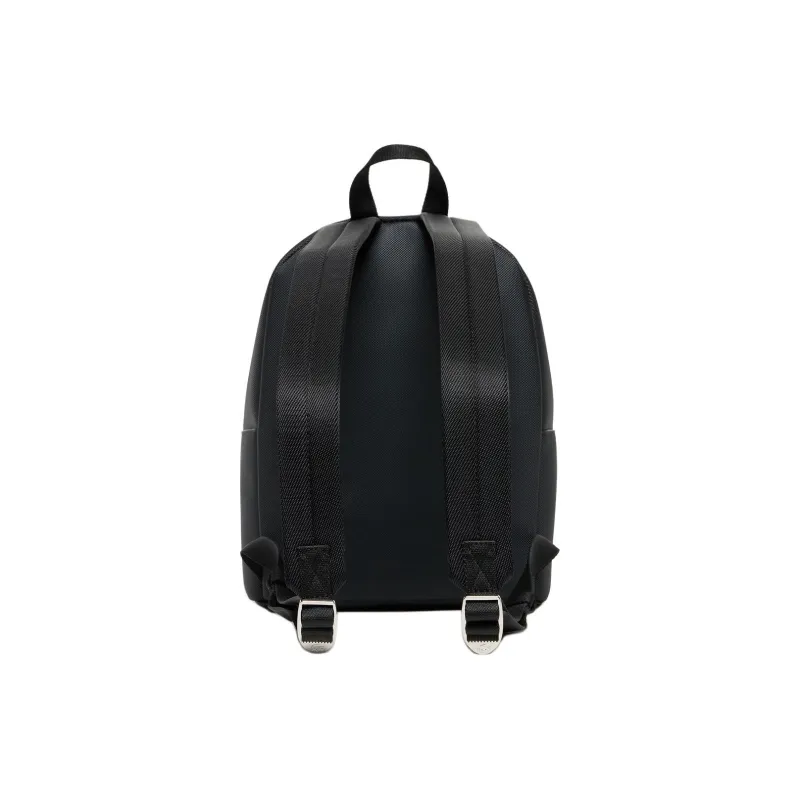 LACOSTE Synthetic Leather Backpack Women's Black-1