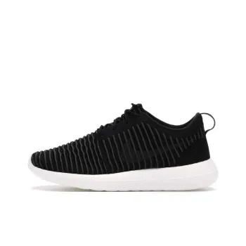 Nike Roshe Two Anti Slip Wear Resistant Low Top Running Shoes Men's Black White
