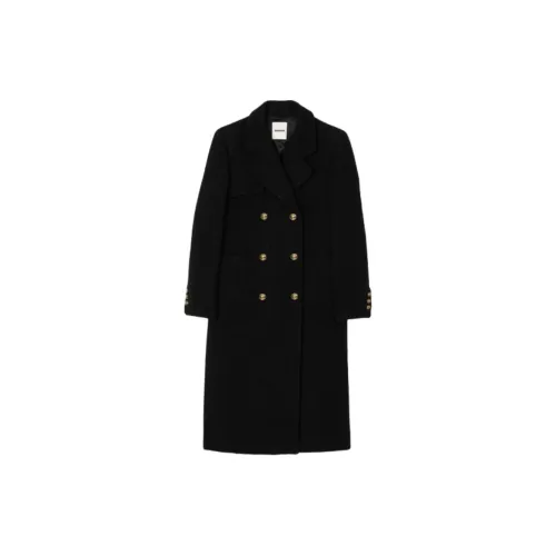 Sandro Coats Women's Black