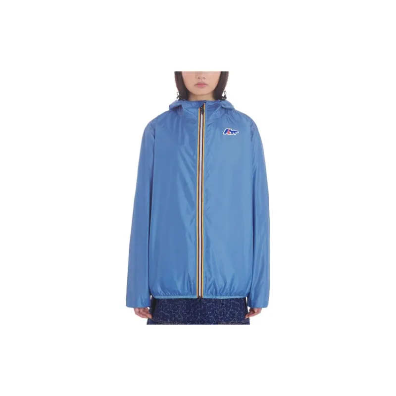Maison Kitsune X K Way Fox Patch Hooded Jacket-2