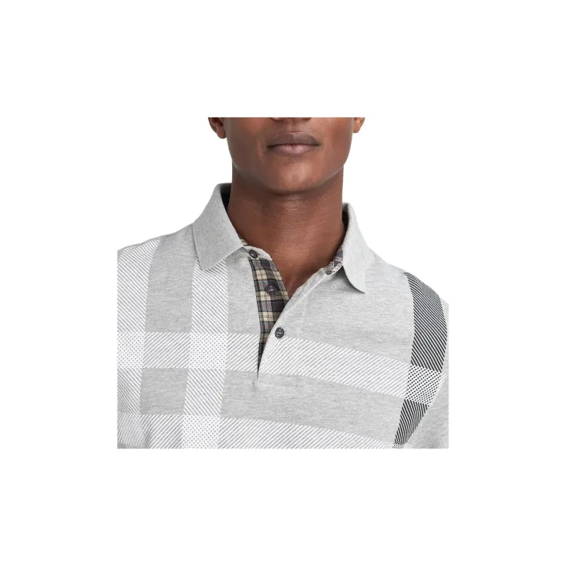 BARBOUR SS24 Polo Shirt Men's White-4