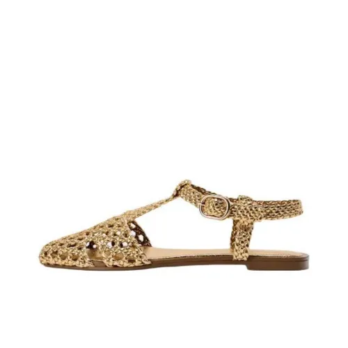 ZARA Roman Sandals Women's Gold