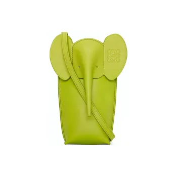LOEWE Cow Leather Handheld Shoulder Bag Crossbody Bag Women's Grass Green