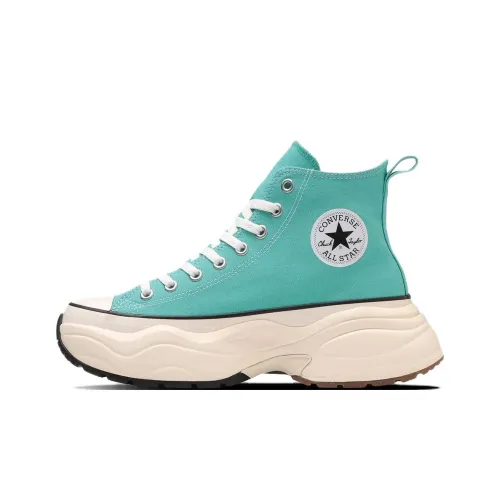 Converse All Star Canvas Shoes Unisex High-Top Light Turquoise Stone Color