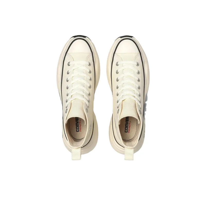 Converse All Star Anti Slip Wear Resistant High Top Canvas Shoes Unisex Ecru-3