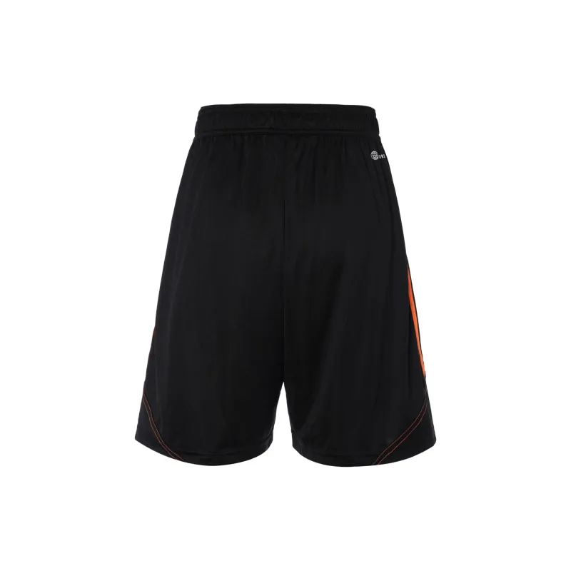 Adidas Soccer Bottoms Men's Black/Signal Orange-2