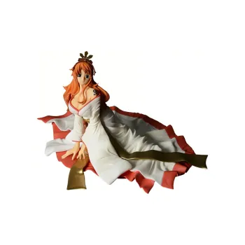 BANPRESTO Nami Glass Factory Stylist X Photographer Pink Kimono Ver2 Bonus Gift Scale Figures