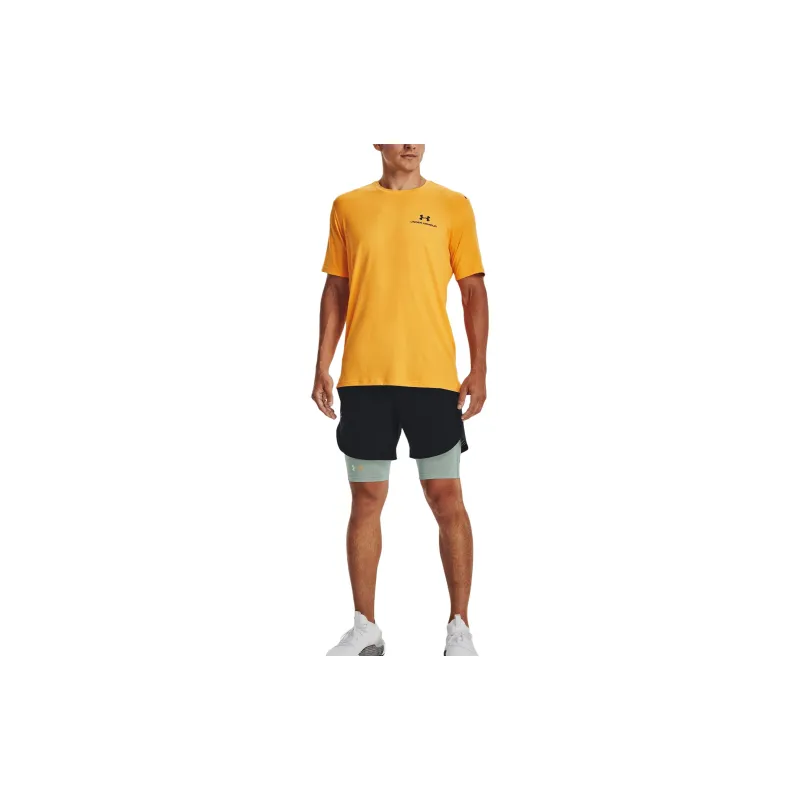 Under Armour RUSH T Shirt Men's Yellow-2