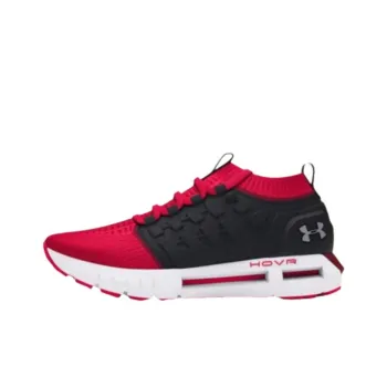 Under Armour Anti Slip Wear Resistant Mid Top Casual Shoes Unisex Red