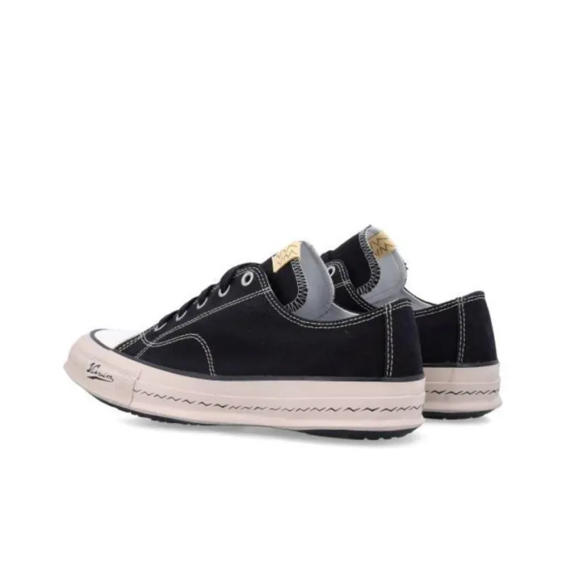 Visvim Abrasion Resistant Low Top Canvas Shoes Men's Black-3
