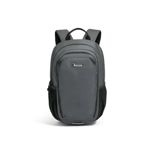 OIWAS Fabric Travel bag 12.6in Backpack Regular Unisex Gray/Khaki