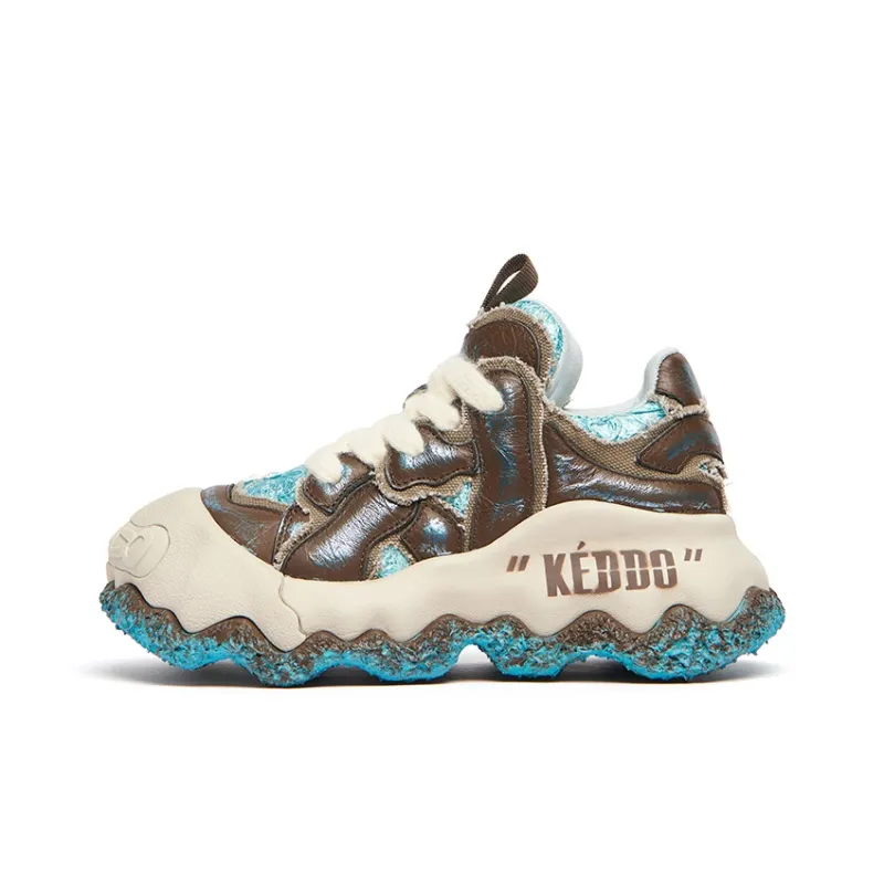 KEDDO Paint Is Not Dry Low Top Chunky Sneakers Unisex-6