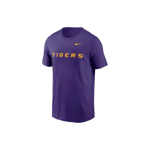 Nike LSU T-Shirts Men Purple